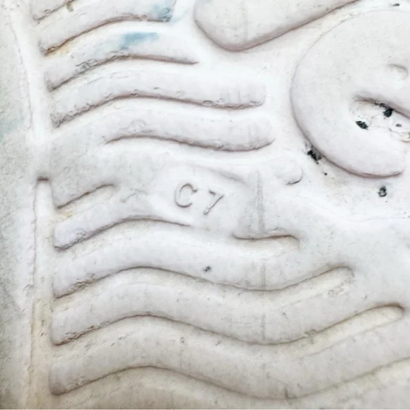 Native Jefferson Kids Shoes Toddler Girl Size 7 Pink Glitter - Picture 9 of 9